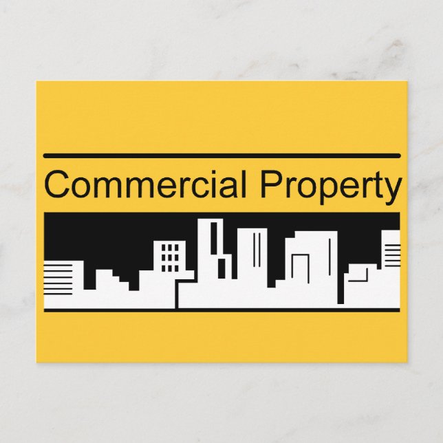Carte Postale Propriété commerciale (Devant)