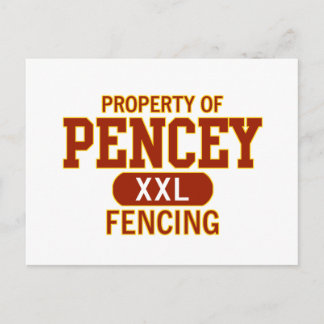 Carte Postale Propriété de Pencey