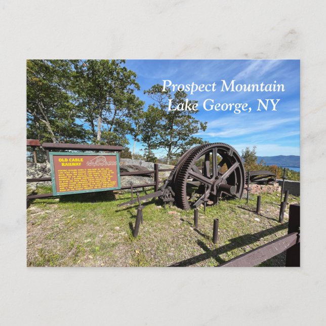 Carte Postale Prospect Mountain Lake George NY (Devant)