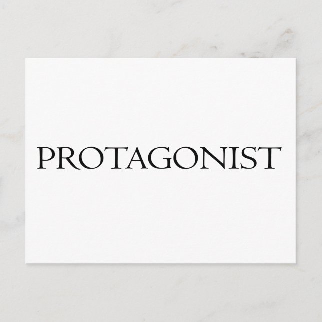 Carte Postale Protagoniste (Devant)