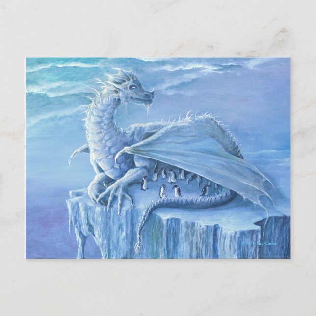 Carte postale Protecteur de pingouin (Devant)