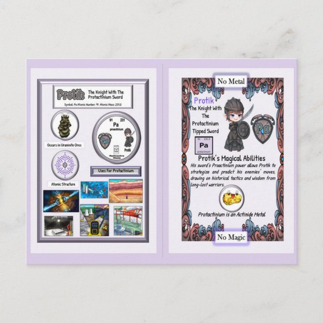 Carte Postale Protik - Knight Proactinium Sword (Devant)
