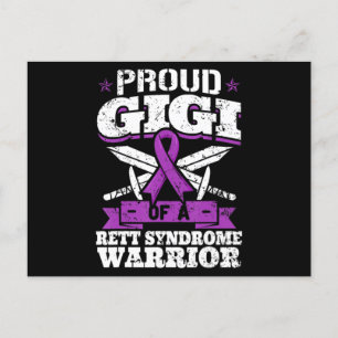 Carte Postale Proud Gigi Of A Rett Syndry Warrior RTT Awarenes