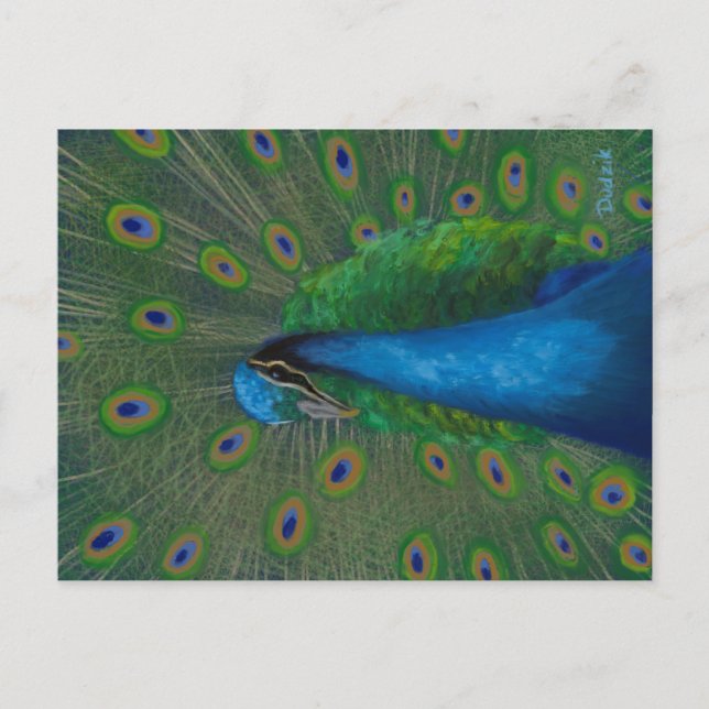 Carte Postale Prouve Peacock (Devant)