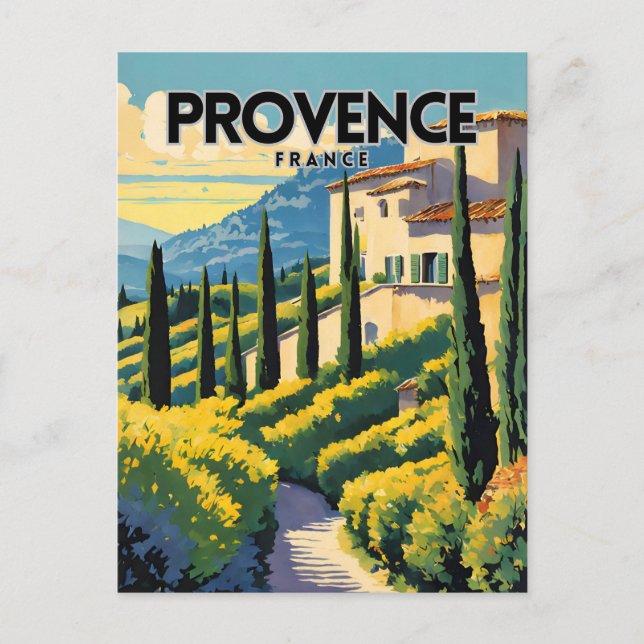 Carte Postale Provence France (Devant)
