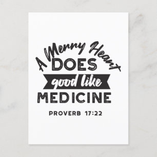 Carte Postale Proverbe 17 Citation Verse Bible Conception altern