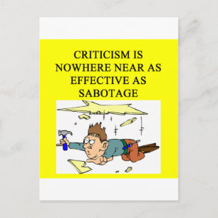 Carte Postale proverbe de vengeance drôle