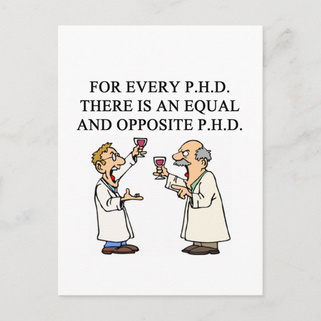 Carte Postale proverbe PHD (Devant)