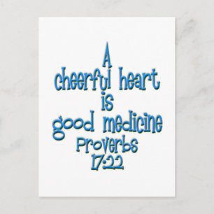 Carte Postale Proverbes 17:22
