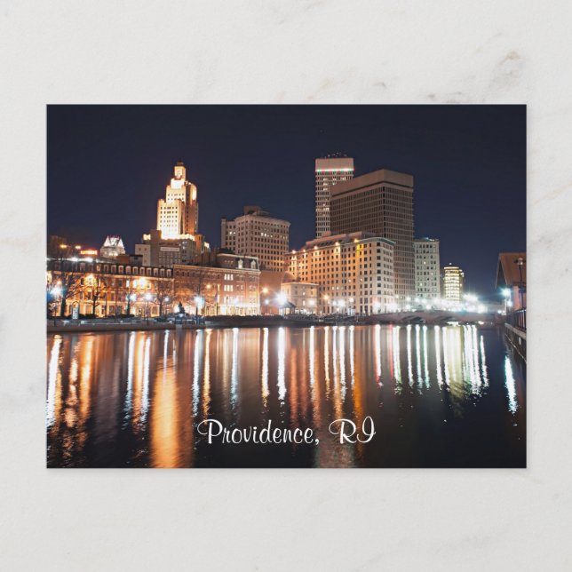 Carte Postale Providence Rhode Island (Devant)