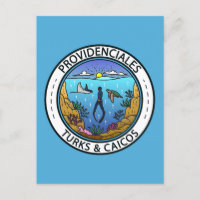 Providenciales Turks and Caicos Badge de plongée