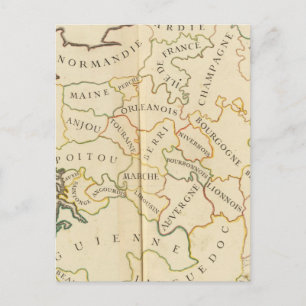 Carte Postale Provinces, France