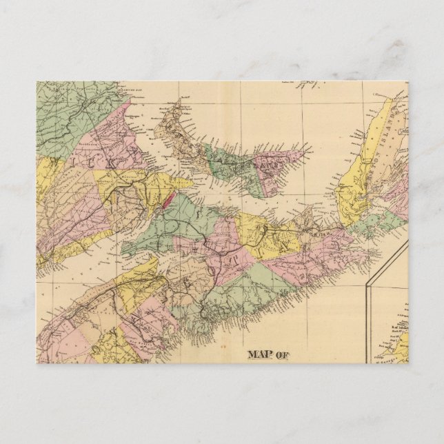 Carte Postale Provinces maritimes (Devant)