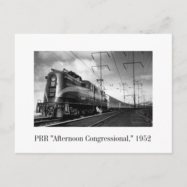 Carte postale - PRR "Afternoon Congressional," 195 (Devant)