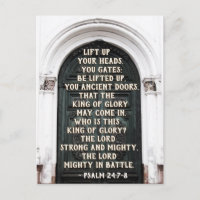 Psaume 24:7-8 Levez vos têtes, vous portes