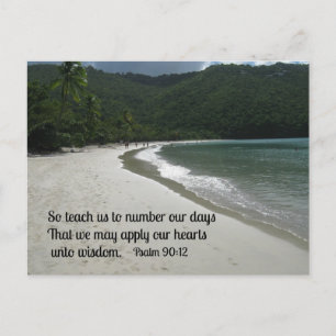 Carte Postale Psaume 90:12