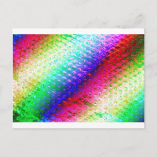 Carte Postale psychadélique Bubblewrap