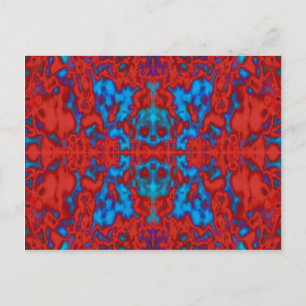 Carte Postale Psychédélic kaleidoscope