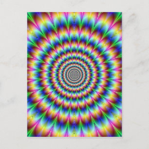 Carte Postale Psychedélie