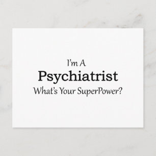 Carte Postale Psychiatre