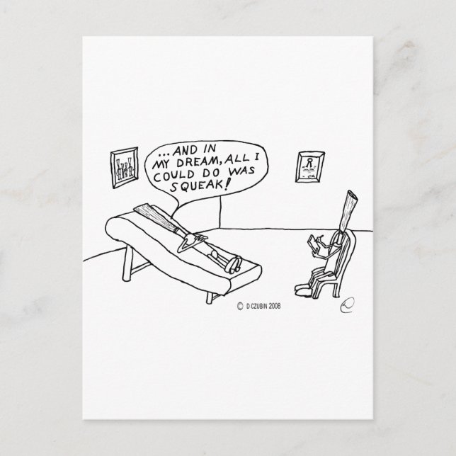 Carte Postale Psychologue Reed (Devant)