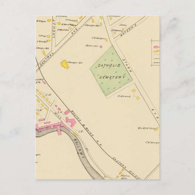 Carte Postale Pt de Douvres, Ward 4 (Devant)