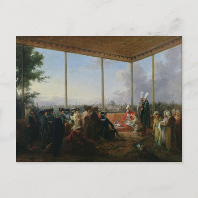 Carte Postale Public donné à Constantinople (Devant)