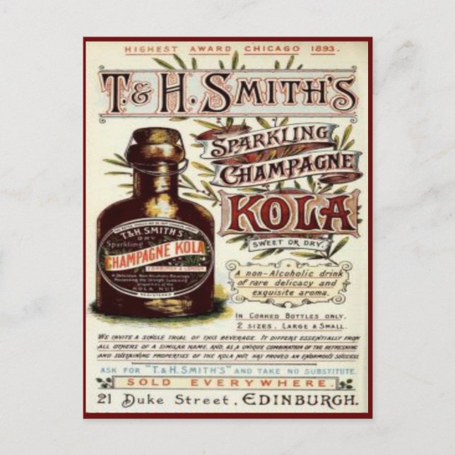 Carte Postale Publicité ancienne #1 (Devant)