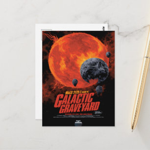 Carte Postale Publicité pour un film d'horreur de science-fictio