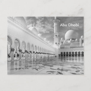 Carte Postale Publicité touristique vintage d'Abu Dhabi