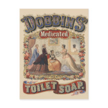 Publicité traitée avec des médicaments de savon de