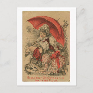 Carte Postale Publicité victorienne