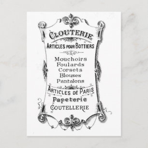 Carte Postale Publicité Vintage