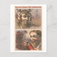 Publicité vintage bizarre pour la médecine Wolcott