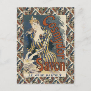 Carte Postale Publicité vintage, Cosmydor Savon