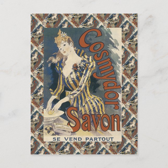 Carte Postale Publicité vintage, Cosmydor Savon (Devant)