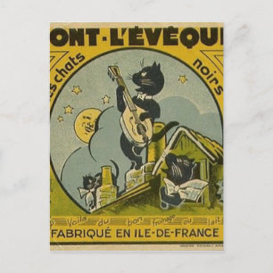 Carte Postale Publicité vintage en français