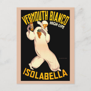 Carte Postale Publicité vintage rétro pour vermouth italien