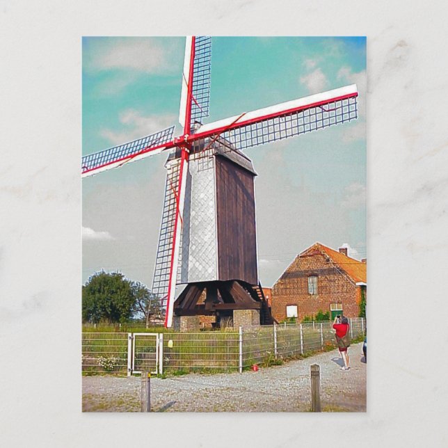 Carte Postale Publier une usine dans une ferme (Devant)