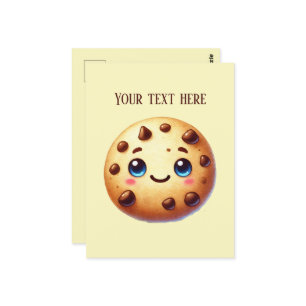 Carte Postale Puce chocolat amusant ajouter un message