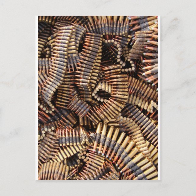 Carte Postale Puces, munitions (Devant)
