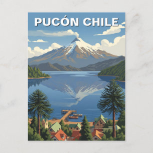 Carte Postale Pucon Chili Travel