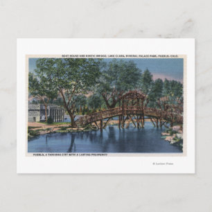 Carte Postale Pueblo, Colorado - Boat House & Rustic