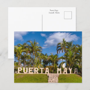 Carte Postale Puerta Maya Paradise