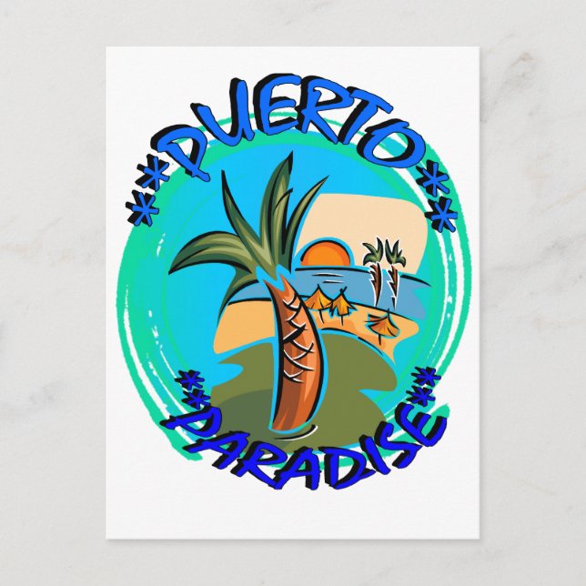 Carte Postale Puerto Paradise (Devant)
