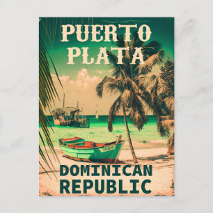 Carte Postale Puerto Plata République Dominicaine - Souvenir Vin