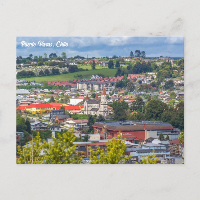Carte Postale Puerto Varas, Chili, Cerro Philippi (Devant)
