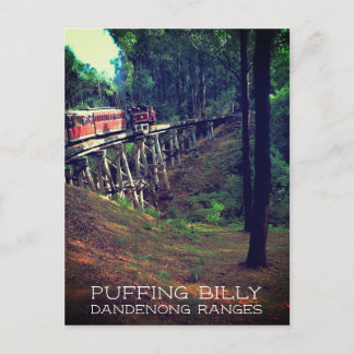 Carte Postale Puffage Billy, Dandenong Ranges, Victoria, Aus