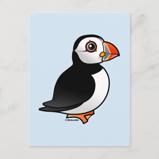Carte Postale Puffin de l'Atlantique (Devant)