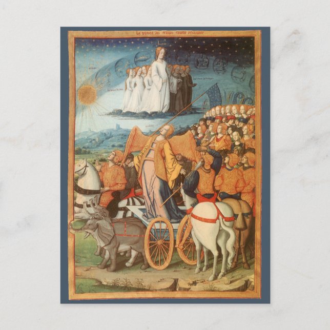 Carte Postale Puissance astronomique céleste vintage des cieux (Devant)